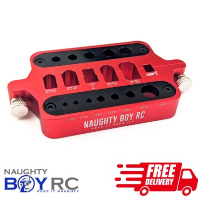Naughty Boy RC Solder Jig Tool Car Truck XT60 XT90 Deans Mini T Bullet Brushless