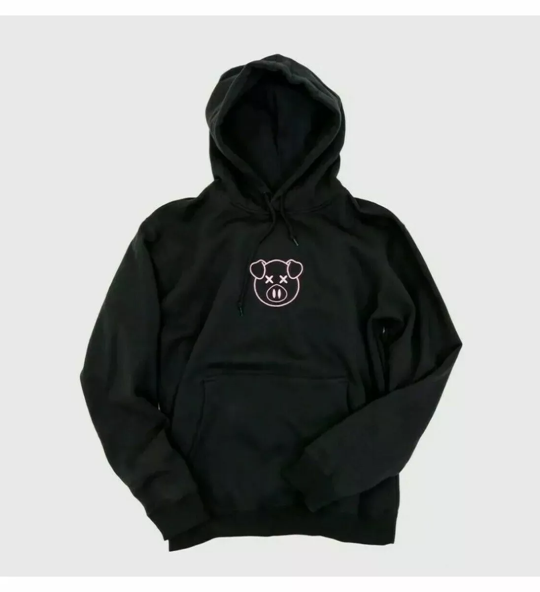 IN HAND Shane Dawson Jeffree Star Pink Pig Black Hoodie Small Authentic