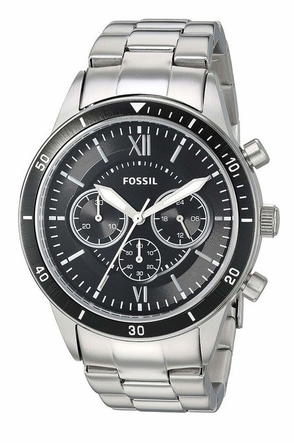 flynn sport chronograph silver stainless steel watch