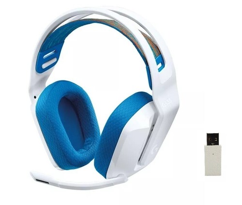 Logitech G535 Lightspeed Wireless Gaming Headset PC, PS4, PS5, USB White - 第 1/7 張圖片