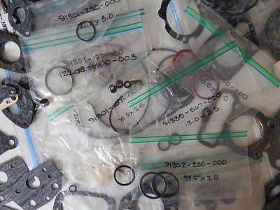 MOSTLY HONDA MOTORCYCLE ATV NOS ENGINE GASKETS & O-RINGS LOT