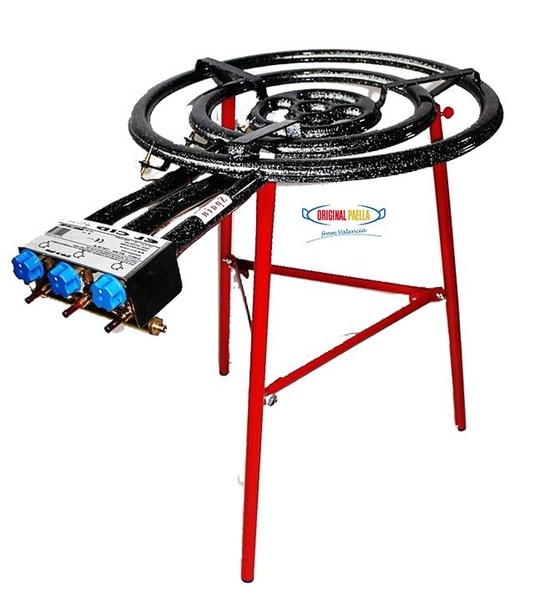 Paellero quemador de gas profesional 600 mm