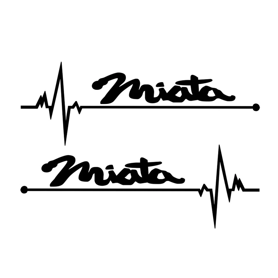 Pegatinas para ventana de coche Dody pegatinas para puertas calcomanías para coche para Mazda Mx5 Miata Foto 4 de 4