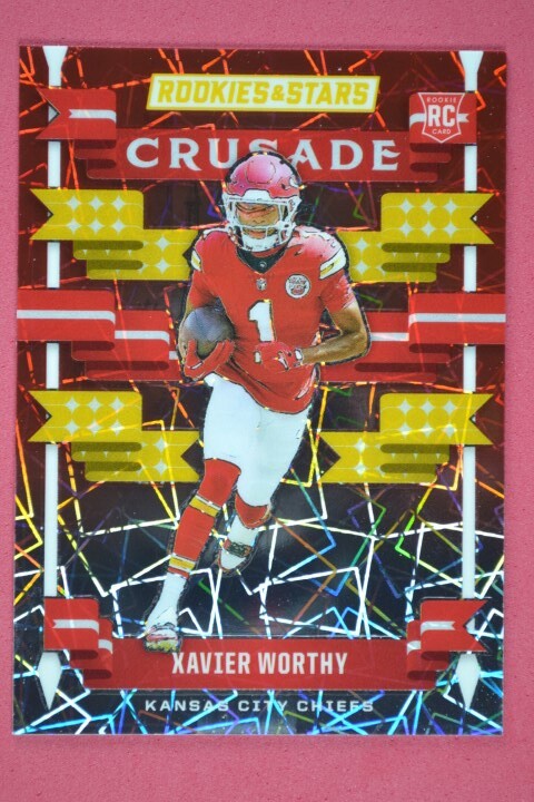 Xavier Worthy Panini Rookies & Stars Crusade #CXWY Longevity