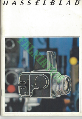 Vintage Hasselblad Camera and Accessory Catalog - Main Image