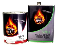HIGH TECK HFP450 GM 9260 Victory Red Basecoat Paint Gallon & Medium Reducer