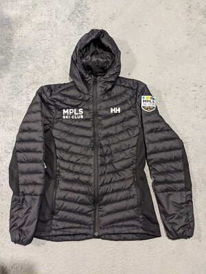 Helly Hansen Down Jacket Womens Small Puffer Coat MPLS Ski Club Minneapolis MN