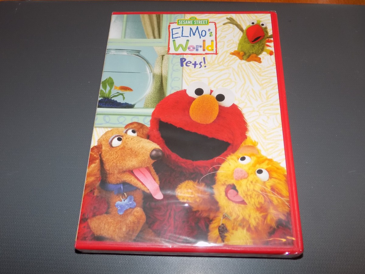 ELMO`S WORLD PETS PBS Sesame Street Public TV Children's Classic