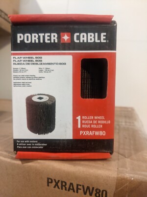 porter cable restorer flap wheel 80 grit