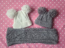 the childrens place 3pc winter hat scarf size 8
