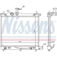 KüHler WasserküHler MotorküHler Passend FüR Hyundai I10 IA 1.2 PA 1.0