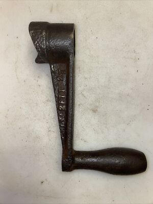 Vintage Hercules Economy Jaeger Hit Miss Engine Hand Start Crank 2F77 2-1/2 Pits