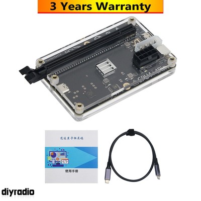 External Graphics Card Dock External GPU Dock + 60cm/23.6'' USB4 Data Cable
