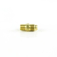 Yellow Jacket 77920 Adapter Fitting Str, 1/8" NPT Male x 1/4" Flare