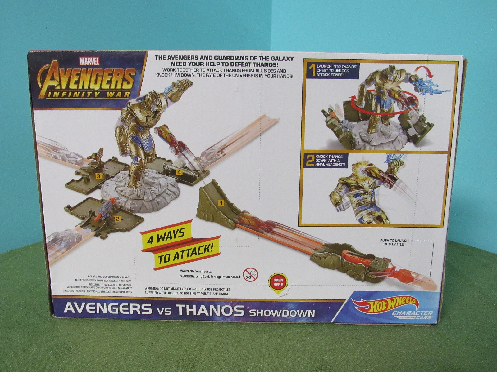hot wheels thanos showdown