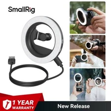 SmallRig Vibe P30 67mm Bi-color Portable Ring LED Video Light w/ Filter Adapter