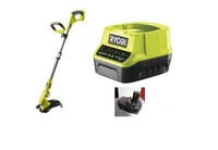 Ryobi 18 V One Plus Rasentrimmer Rlt 1832 20 Mit 2,0Ah Akku Und LadegeräT