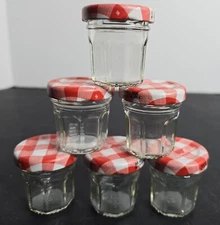 6 BONNE MAMAN MINI JARS