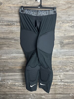 Nike Pro Hyperstrong Padded Black Basketball Pants BQ2723-010 Size XXL