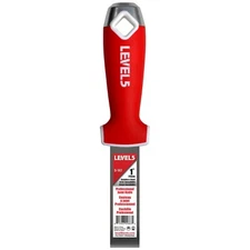 1" Drywall Joint Knife with Soft Grip Handle - Stainless Steel | LEVEL5 | 5-147