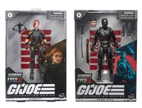 G.I. Joe Classified Snake Eyes Origins Scarlett Und Snake Eyes Actionfiguren