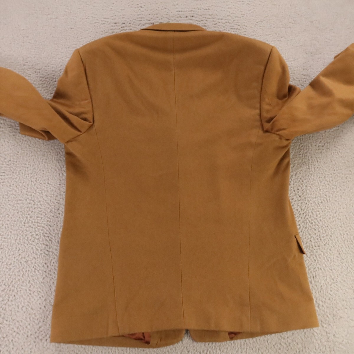 Nautica Jacket XL XLT Brown 100% Cashmere Flannel Blazer Nautica Jacket XL XLT Brown 100% Cashmere Flannel Blazer