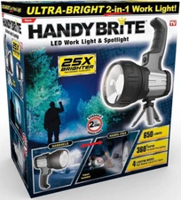 Handy Brite Ultra-Bright 2 in 1 LED Work Light & Spotlight As Seen On TV