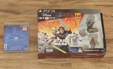 PS3 Disney Infinity Star Wars Set 3.0 + Disney Infinity PS3 2.0 Game Bundle READ