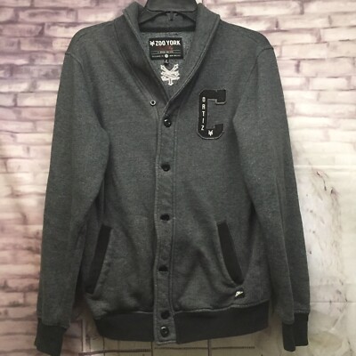 button up sweatshirt jacket