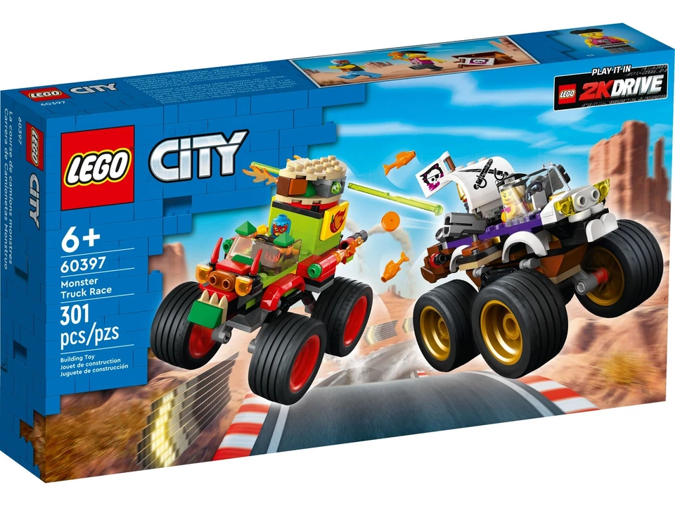 LEGO® City 60397 Monstertruck Kombiset NEU OVP EXKLUSIV! VERSAND GRATIS!