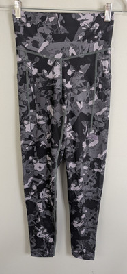 The North Face Leggings Women's Small Gray Stretch Hiking Yoga Gym Athletic