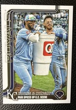 2025 Topps Update Series - Veteran Combos Bobby Witt Jr., MJ Melendez #US209