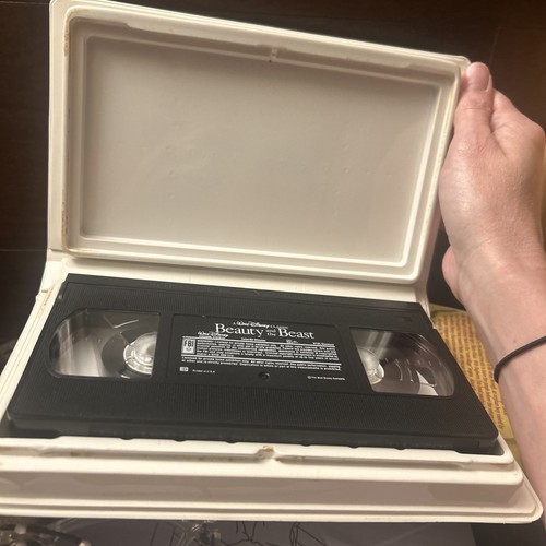 Beauty And The Beast VHS Tape 1992 Walt Disney's Black Diamond Classic - Picture 7 of 10