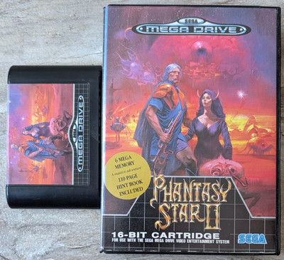 Phantasy Star II -  - Mega Drive Spiel - MEGADRIVE OHNE ANLEITUNG