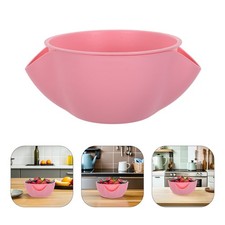  2PCS Double Layer Fruit & Veggies Washing Bowl - Kitchen Stackable Colander
