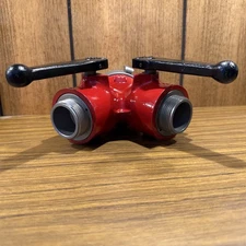 S&H 2.50 NH 3-WAY LEADER LINE GATED WYE BALL VALVE 250 PSI