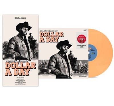 Charley Crockett - Dollar A Day(Target exclusive cantaloupe orange vinyl) Sealed