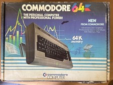 Commodore 64 Box - Vintage - BOX ONLY