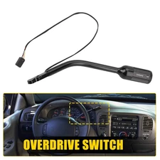 1pc Column Shift Select Lever Black Fits For 1997-2003 Ford E150 E250 E350 E450