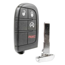 Remote Start Key Fob 4-button For 2015-2021 Jeep Renegade M3n-40821302 Remote Start Key Fob 4-button For 2015-2021 Jeep Renegade M3n-40821302