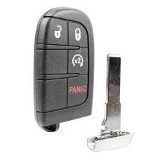 Remote Start Key Fob 4-Button for 2015-2021 Jeep Renegade (M3N-40821302)