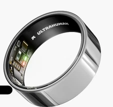***BRAND NEW*** Ultrahuman Air AIR SILVER SMART RING - SIZE 08 - SEALED
