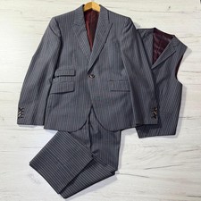 Good condition Loro Piana Super120's 3-piece custom suit made in Japan