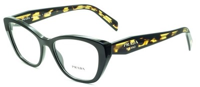 PRADA VPR 19W 1AB-1O1 53mm Eyewear FRAMES RX Optical Eyeglasses Glasses - Italy