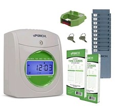 uPunch HN1500 Starter Time Clock Bundle With Cards NEW