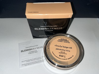 Bareminerals CLEARLY BEIGE 06 Blemish Remedy Foundation 0.21oz/6g