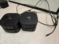 LOT OF 4 HP HSN-IX02 G5 USB-C Docking Station Docks only