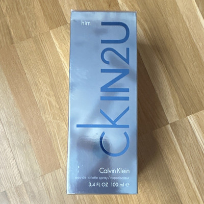 Calvin Klein CK IN2U him Herren Eau de Toilette Spray Zerstäuber 100 ml