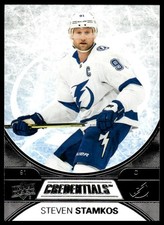 Steven Stamkos 2021-22 Upper Deck Credentials #16 Tampa Bay Lightning