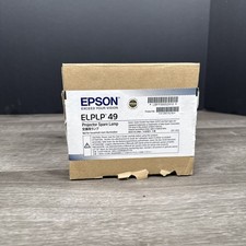 GENUINE OEM EPSON ELPLP49 LAMP FOR POWERLITE HC 8700UB 9700UB 8500UB NHV